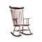 International Concepts Solid Wood Rocker, Espresso R581-120 - alternate 2